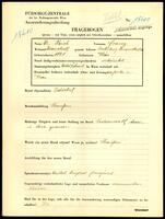 Applicant: Reich, Franz; born 1891 in Vienna (Austria); married.