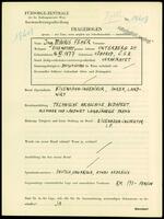 Applicant: Feher, Maurus; born 16.11.1877 in Užhorod (Ukraine); married.