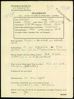 Applicant: Federbusch, Moses; born 11.12.1903 in Narol (Poland); married.
