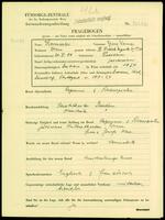 Applicant: Hammer, Georg Werner; born 20.5.1899 in Diesden; divorced.