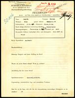 Applicant: Jagoda, Nathan; born 17.5.1886 in Plock (Poland); married.