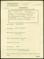 Applicant: Garfunkel, Moses; born 5.12.1899 in Rozwadow (Poland); married.