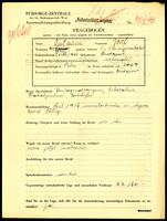 Applicant: Amtmann, Josef; born 21.12.1901 in Budapest (Hungary); married.