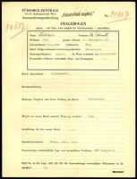 Applicant: Kaliszer, Edmund; born 30.4.1892 in Vienna (Austria); married.