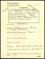 Applicant: Eisenberg, Silva; born 31.12.1915 in Salzburg (Austria); single.