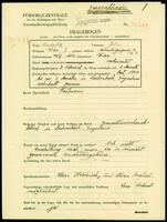 Applicant: Austerlitz, Julius; born 11.12.1892 in Vienna (Austria); married.