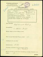 Applicant: Tieger, Hermann; born 22.12.1921 in Krems an der Donau (Austria); single.