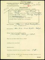 Applicant: Spitzer, Heinrich; born 17.2.1885 in Güssing. (Austria); divorced.