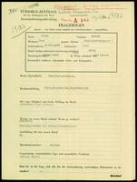 Applicant: Weiss, Oswald; born 31.12.1907 in Graz (Austria); single.