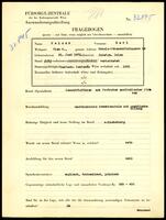 Applicant: Melzer, Karl; born 21.6.1871 in Sniatyn (Poland); married.