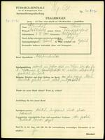 Applicant: Steinhof, Paul; born 7.6.1904 in Mattersburg (Austria); single.