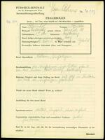 Applicant: Steinhof, Hilda; born 1.1.1912 in Mattersburg (Austria); single.