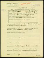 Applicant: Jelinek, Siegfried; born 18.1.1877 in Ompital (Slovakia); married.