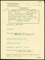 Applicant: Henig, David; born 25.4.1889 in Stanislau; married.