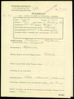 Applicant: Rudich, Jakob; born 13.2.1881 in Czudyn (Ukraine); married.