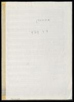 שיר חסידי (צילום כתב יד) / מ. בורשטין.