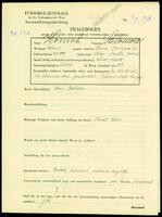 Applicant: Honisch, Salomon; born 15.9.1891 in Staryĭ Sambir (Ukraine); married.