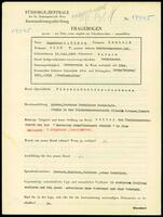 Applicant: Katzner, Leopold; born 13.7.1887 in Tarnów (Poland); married.