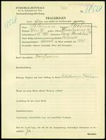 Applicant: Solomon, Nachman; born 6.12.1890 in Lespezi (Romania); married.