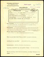 Applicant: Kann, Raoul; born 5.9.1918 in Wörgl, Tirol; single.