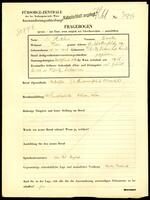 Applicant: Hahn, Berta; born 18.10.1906 in Vyz︠h︡nyt︠s︡i︠a︡ (Ukraine); divorced.