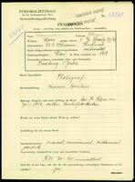 Applicant: Rosensohn, Abram; born 22.8.1876 in Chișinău (Moldova); married.