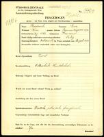 Applicant: Bardasch, Erva; born 3.1.1884 in Komarno (Ukraine); single.