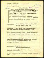 Applicant: Fischer, Wilhelm; born 2.5.1906 in Tarnopol; married.