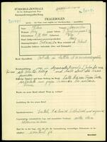Applicant: Klein, Maximilian; born 8.11.1900 in Vienna (Austria); single.