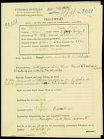 Applicant: Allina, Max; born 22.2.1886 in Sankt Pölten (Austria); divorced.