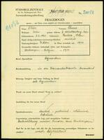 Applicant: Klein, Chune; born 2.2.1863 in Gorlice (Poland); married.