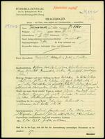Applicant: Zausmer (recte Korkes), Otto; born 11.6.1907 in Vienna (Austria); married.