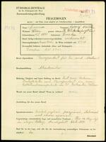 Applicant: Freund, Adolf Walter; born 11.1.1899 in Dresden (Germany); married.