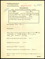 Applicant: Adler, Rosa; born 25.3.1897 in Kleinhöflein im Burgenland (Austria); single.