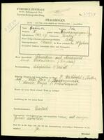 Applicant: Gutwirth, Ida; born 8.1.1887 in Lʹviv (Ukraine); single.