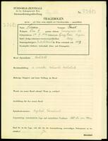 Applicant: Simon, Ernst; born 29.12.1916 in Nyíregyháza (Hungary); single.