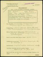 Applicant: Gottlieb, Eveline; born 5.9.1907 in Vienna (Austria); divorced.