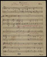 „Sacred Service” (manuscript) : (for cantor, children and orchestra) / M. Lavry.