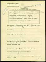 Applicant: Knepler, Heinrich Wilhelm; born 8.5.1922 in Vienna (Austria); single.