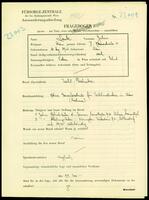 Applicant: Lenk, Julius; born 24.8.1906 in Vienna (Austria); married.