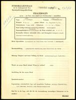 Applicant: Steiner, Abraham; born 7.5.1893 in Brody (Lʹvivsʹka oblastʹ, Ukraine); married.