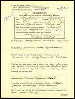 Applicant: Farkas, Rudolf; born 28.2.1893 in Budapest (Hungary); married.