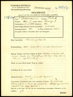 Applicant: Grossmann, Robert; born 3.1.1898 in Vienna (Austria); married.