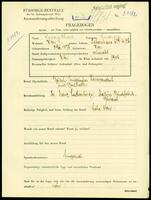 Applicant: Rosenthal, Ludwig; born 8.3.1875 in Vienna (Austria); married.
