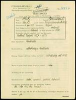 Applicant: Katz, Bernhard; born 4.9.1887 in Teofipolʹ (Ukraine); married.