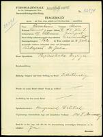 Applicant: Rosenbaum, Moses; born 11.5.1886 in Jemmpol; married.