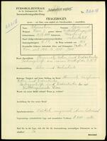 Applicant: Ehrenstein, Sigmund; born 17.8.1899 in Bratislava (Slovakia); married.