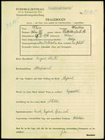 Applicant: Weiss, Walter; born 26.9.1916 in Vienna (Austria); single.