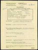 Applicant: Knoll, Simon; born 10.10.1879 in Marijampolė (Lithuania); married.