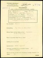 Applicant: Hirschenhauser, Samuel; born 15.6.1882 in Sarvar (Hungary); married.